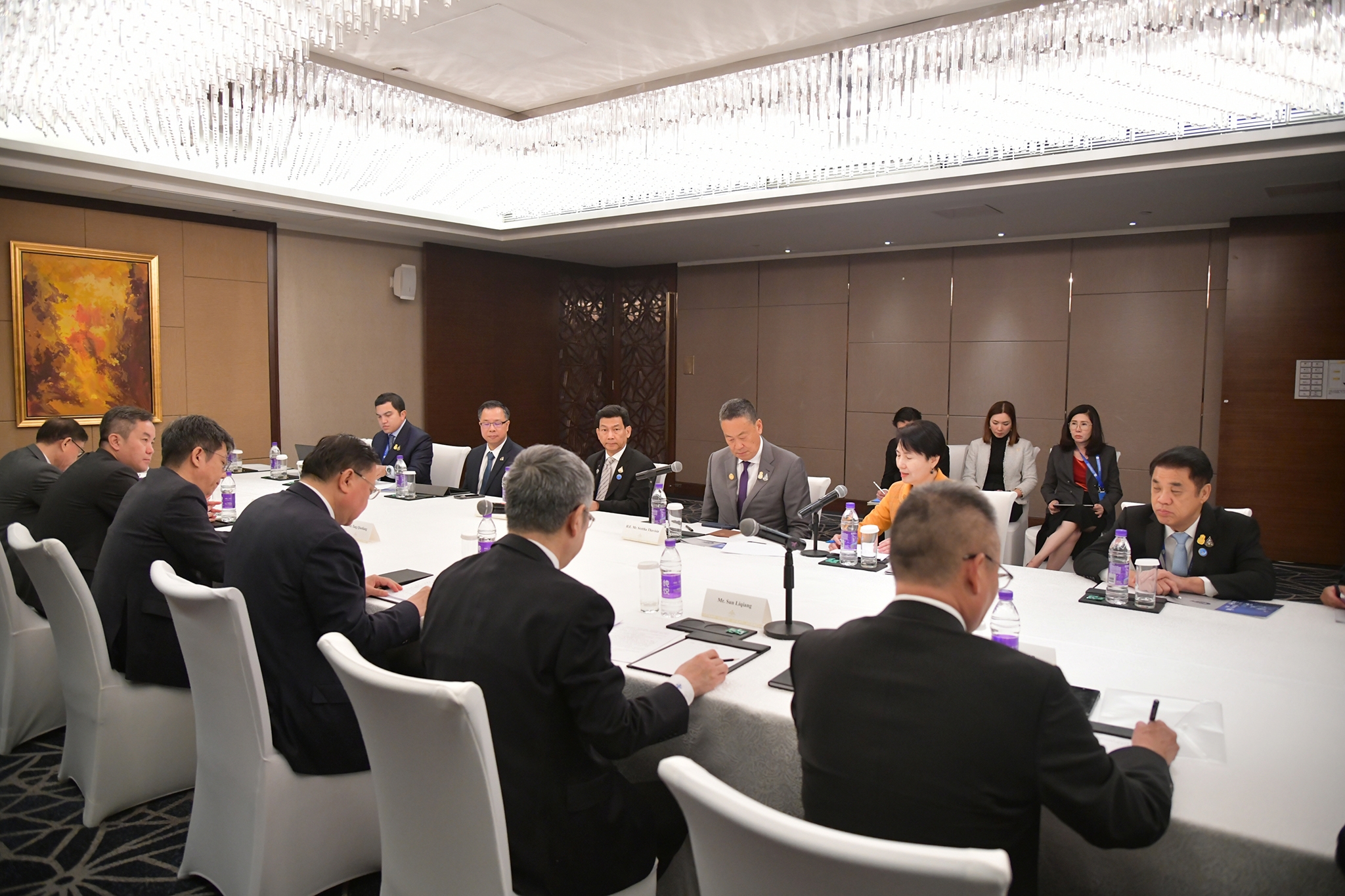 'Thai Prime Minister' met with Chairman of 'CHEC'