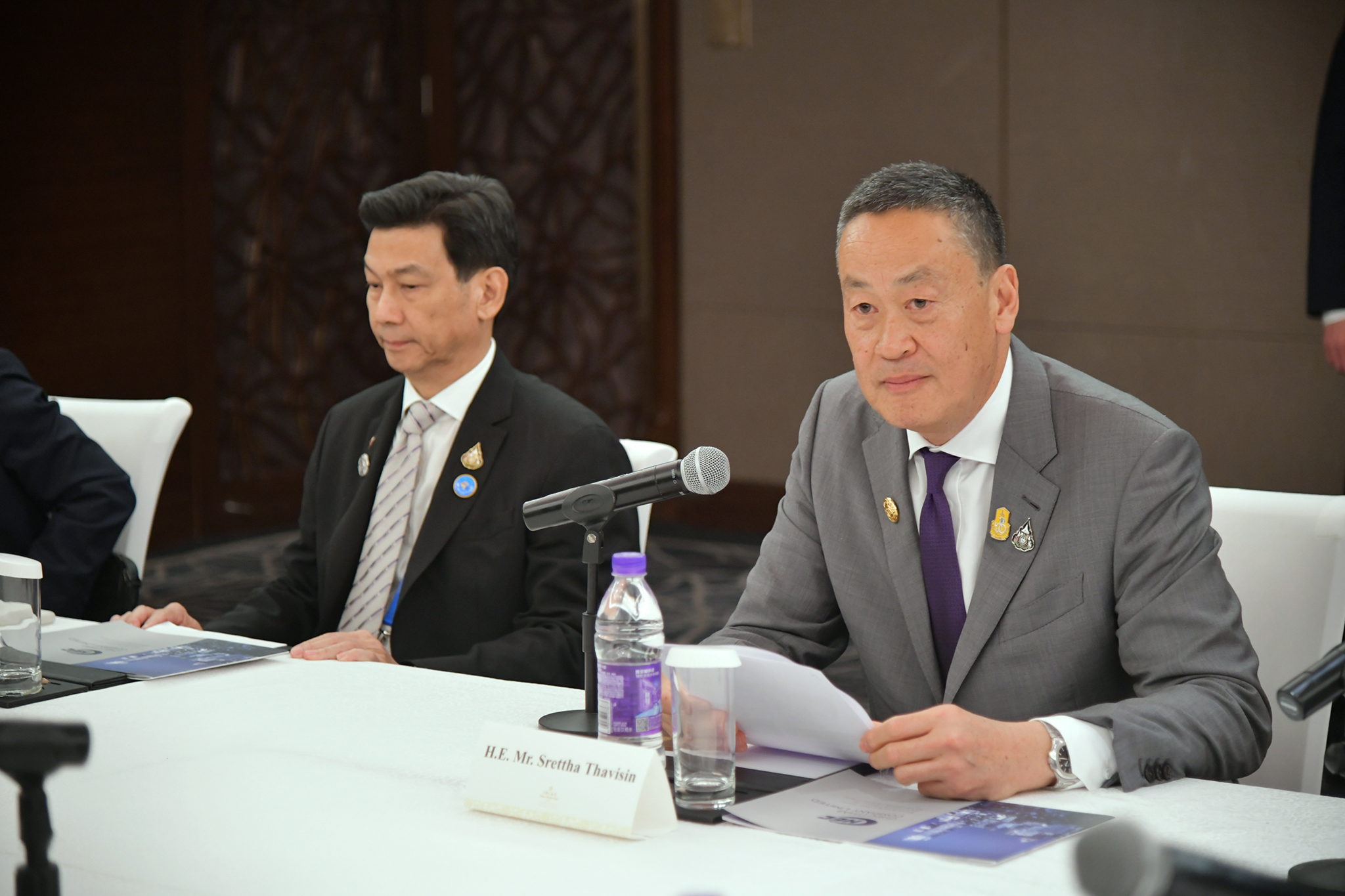 'Thai Prime Minister' met with Chairman of 'CHEC'