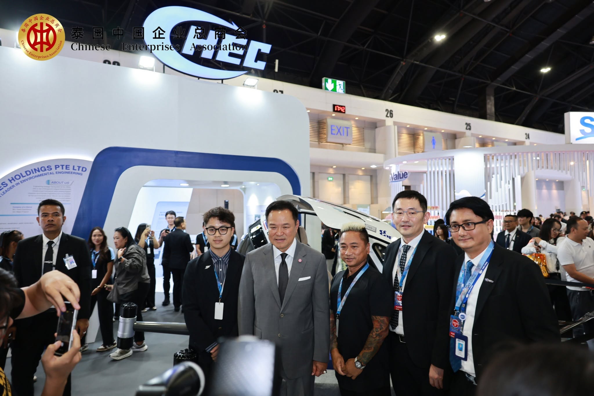นายกรัฐมนตรีเยี่ยมชมบูธ CHEC (Thai) ในงาน Thailand–China Cooperation Expo 2026