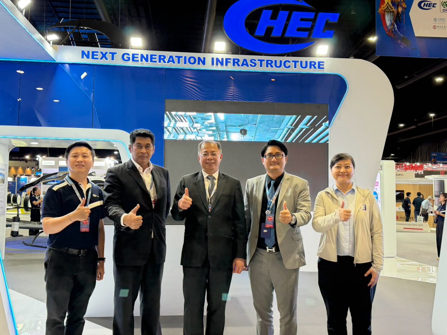 เลขาธิการ สกพอ. เยี่ยมชม CHEC (Thai) แลกเปลี่ยนมุมมองการพัฒนาโครงสร้างพื้นฐานใน EEC